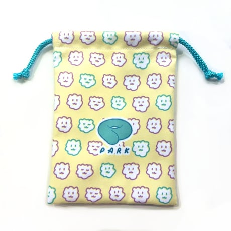 ミニ巾着 りと（Mini Drawstring Pouch Rito）