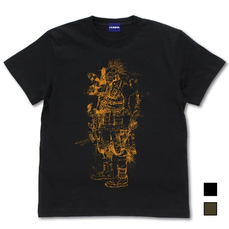 【COSPA】ナイフを持ったカイマン Tシャツ　ブラック [ドロヘドロ（原作版）] 4292-1656