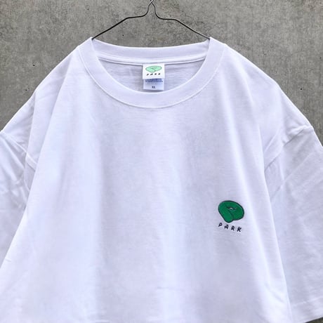 PARKロゴ刺繍Tシャツ（PARK Logo Embroidery T-shirt）