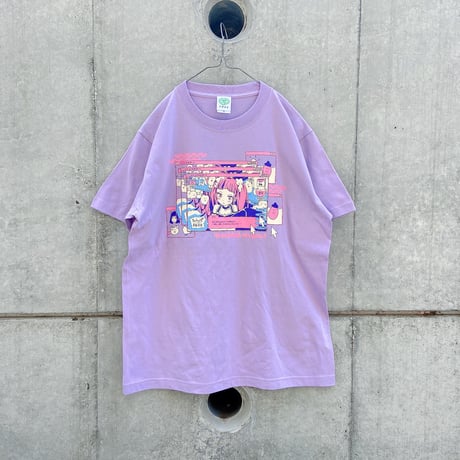 まりとデート Ｔシャツ Ver2.0 ライトパープル（Date with Mari T-Shirt Ver2.0 Light Purple）
