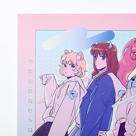 【宇宙サマー×PARK】コラボイラスト キャンバスボード