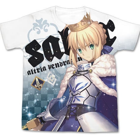 【二次元COSPA】Fate/Grand Order アルトリア・ペンドラゴン フルグラフィックTシャツ [Fate/Grand Order]