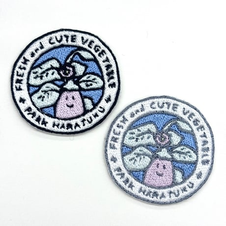 PARKオリジナル　刺繍ワッペン　ナスコイン