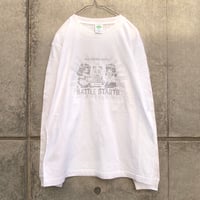 PARKリバーシ バトルスタート ロンT ホワイト（PARK Reversi Battle Start Long Sleeve T-Shirt White）