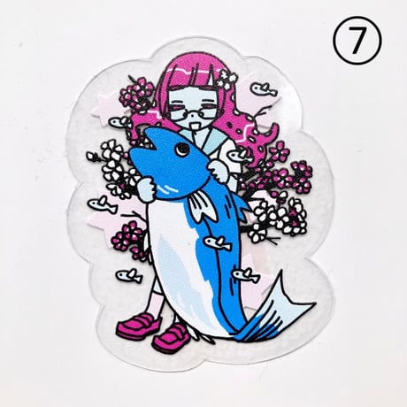 PARKタロット クリアステッカー　（Park Tarot Clear Sticker ）
