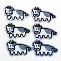 PARKオリジナル　刺繍ワッペン　うし