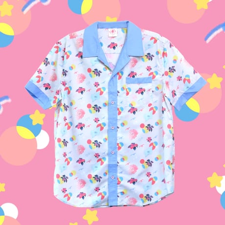 【宇宙サマー】SEASHELL DAYDREAM BUTTON DOWN