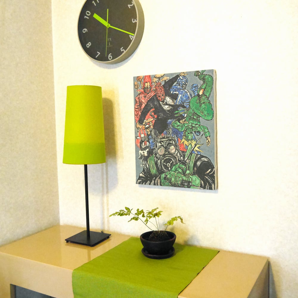 稲荷いろは キャンバスアート(F6号) 🍂お知らせ🍂】 💮稲荷いろは1周年