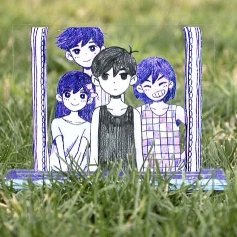 OMORI】OMORI Mirror Acrylic Stand【OMOCAT】 | PAR