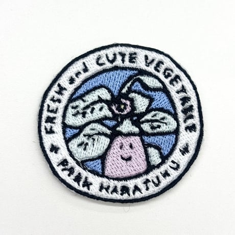 PARKオリジナル　刺繍ワッペン　ナスコイン