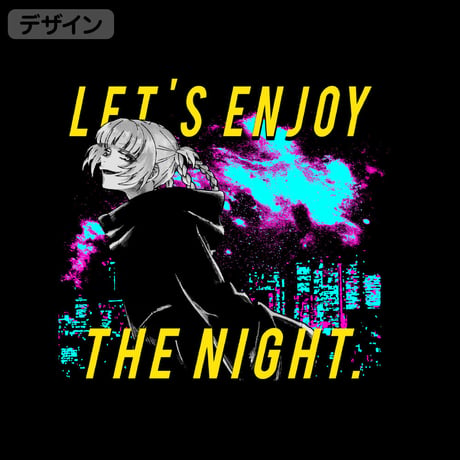【COSPA】ネオンシティとナズナ Tシャツ [よふかしのうた] 1142-1269