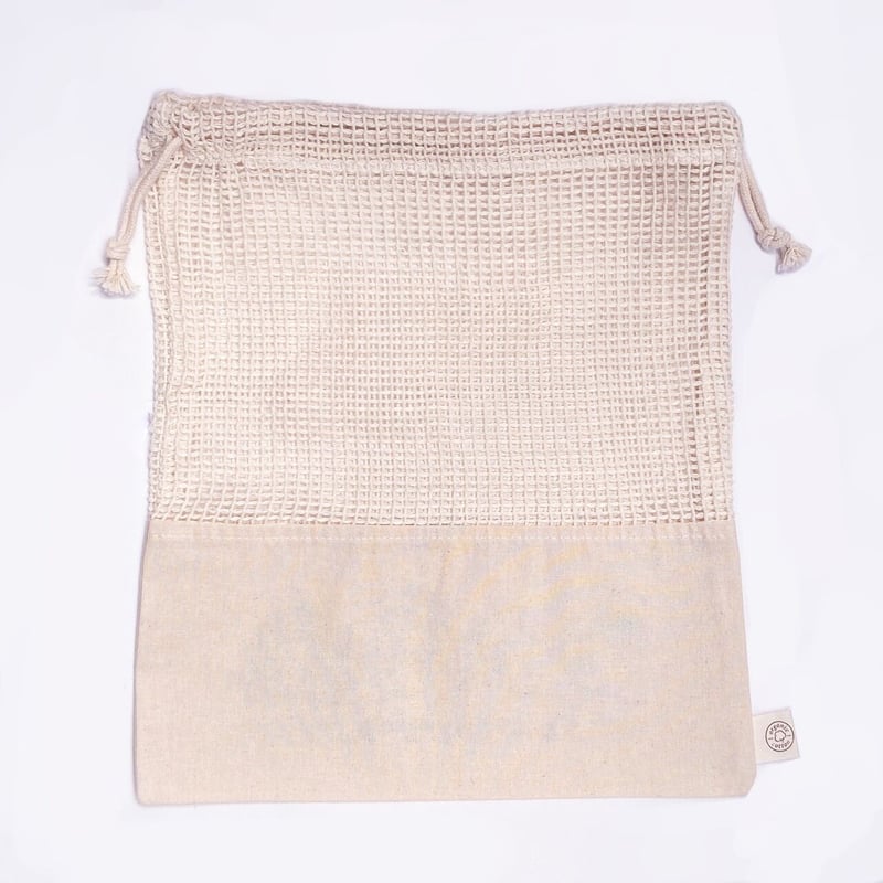 東京ガンボのメッシュ巾着（Tokyo Gumbo mesh drawstring bag） |