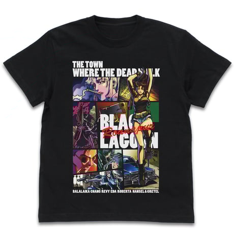 【COSPA】BLACKLAGOON フルカラーTシャツ [ブラック・ラグーン]