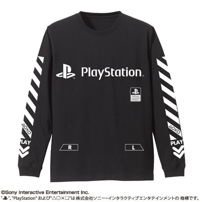 COSPA】袖リブロングスリーブTシャツ“PlayStation 