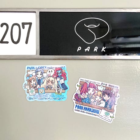 どこでもPARK！ キラキラマグネットセット（PARK Anywhere! Sparkly Magnet Set）