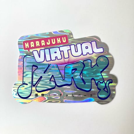 原宿バーチャルパーク　ロゴステッカー