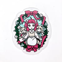 PARKタロット クリアステッカー　まり（Park Tarot Clear Sticker “Mari”）
