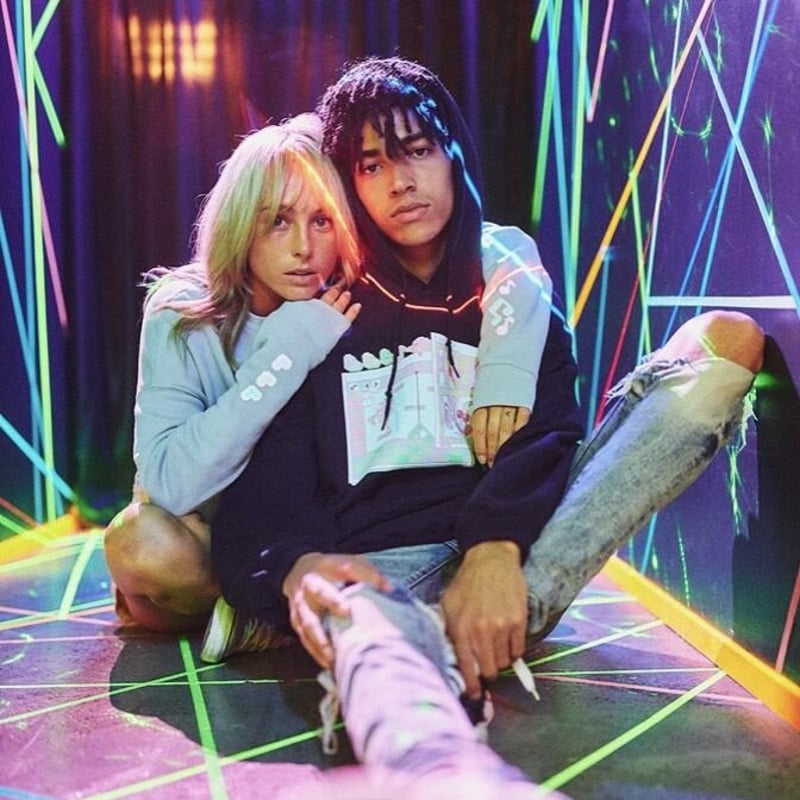 【OMOCAT×DDLC Plus!】RESPECT Black Hoodie fit=scale-down,w=1200