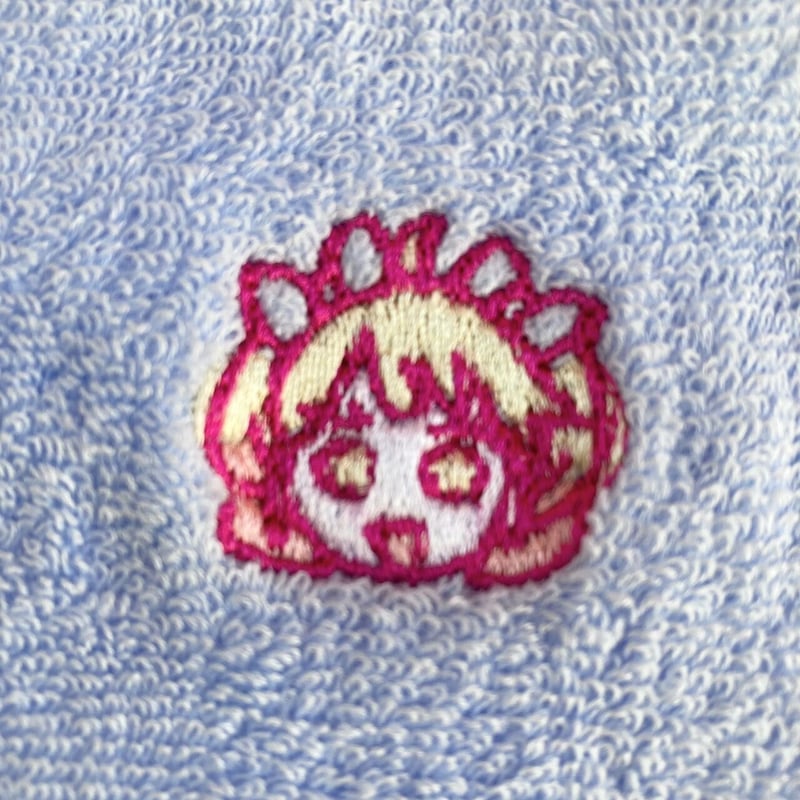 原宿バーチャルパーク 星咲ちあ 刺繍タオルハンカチ | PARK公式通販