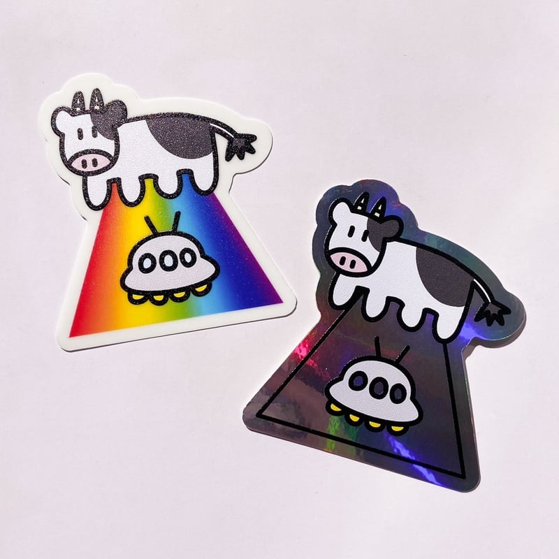 うしの逆襲ステッカー2nd(Cow's Counterattack sticker) | PA