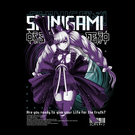 【COSPA】死に神ちゃん Tシャツ [超探偵事件簿 レインコード] 2563-2397