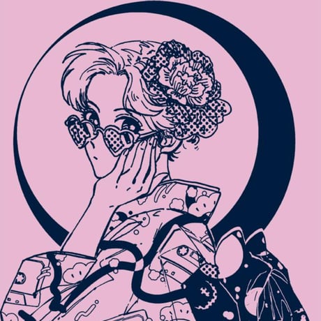 【宇宙サマー】NEO RETRO T-SHIRT (LILAC)