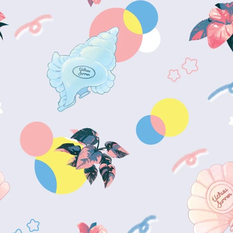 【宇宙サマー】SEASHELL DAYDREAM BUTTON DOWN