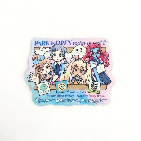 どこでもPARK！ キラキラマグネットセット（PARK Anywhere! Sparkly Magnet Set）