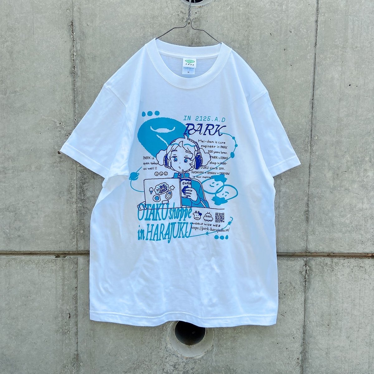 ✿✿✿めいぶーchanページ✿✿✿ FUTUREメイちゃん Tシャツ ホワイト（Future Mei-Chan T-Shirt W