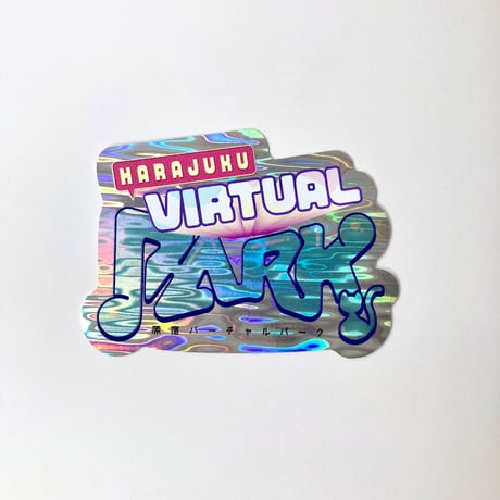 原宿バーチャルパーク　ロゴステッカー