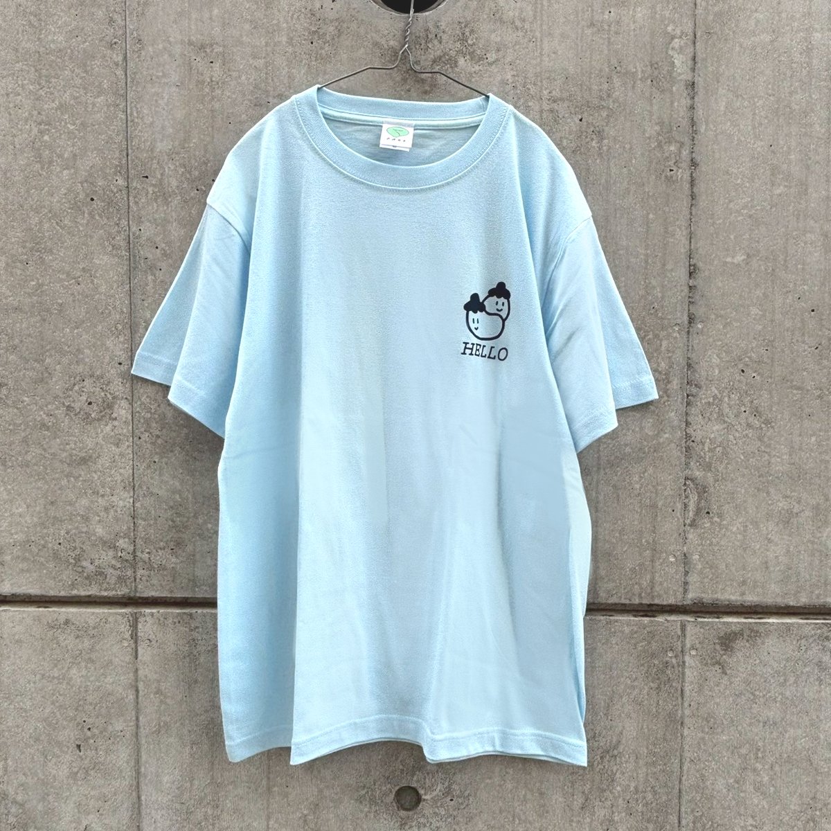 TODAY'S NASU Tシャツ ライトブルー（Today's Eggplant T-Shi