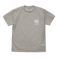 【二次元COSPA】ネコアルク ワンポイント刺繍Tシャツ [月姫 -A piece of blue glass moon-] 2325-1489 ライトグレー