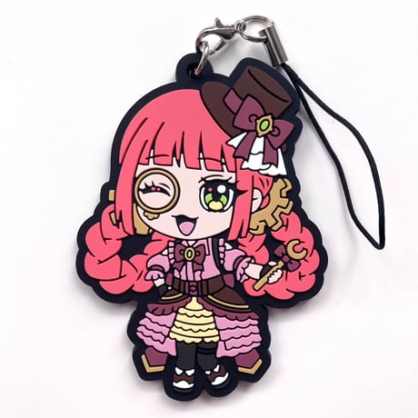 原宿バーチャルパーク　六乃たたみ　オリジナルラバーストラップ