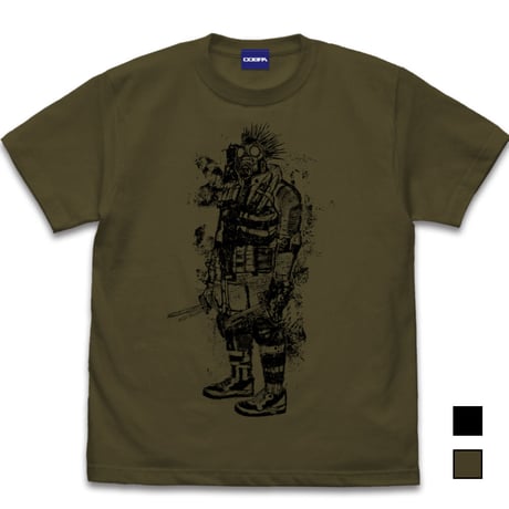 【COSPA】ナイフを持ったカイマン Tシャツ　モスグリーン [ドロヘドロ（原作版）] 4292-1656