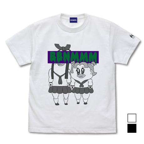 【COSPA】ボブネミミッミ Tシャツ WHITE[ポプテピピック] 6292-2656