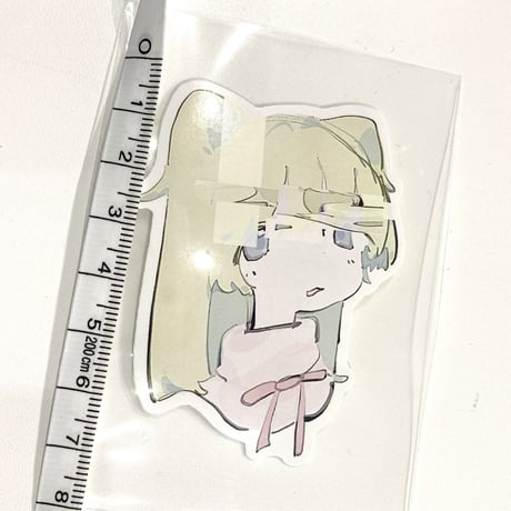 【ゆーきん】むにばぐ　ステッカー
