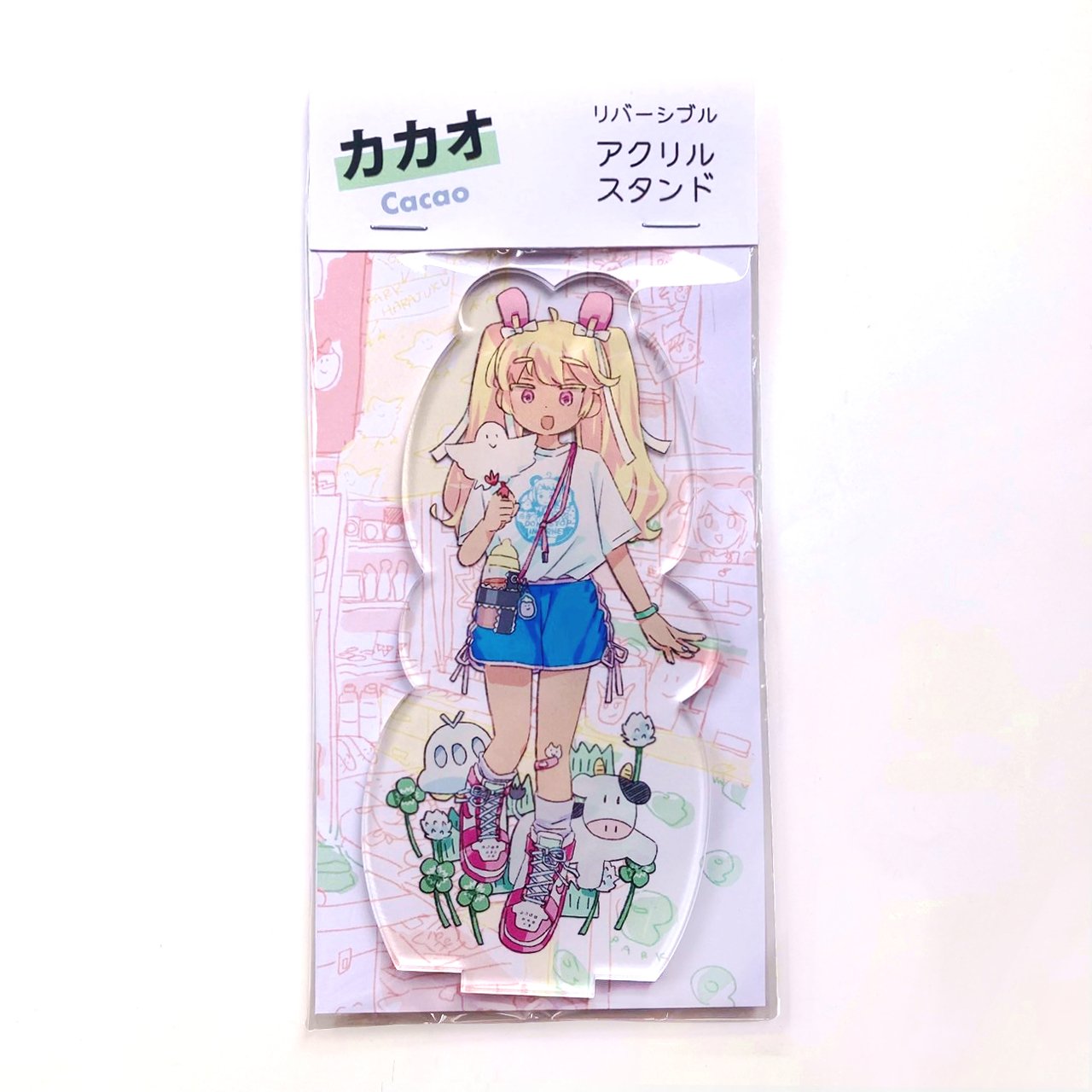 カカオ リバーシブル アクリルスタンド（Cacao Reversible Acrylic St