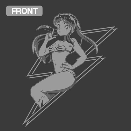 【COSPA】TVアニメ『うる星やつら』 ラムの電撃 袖リブロングスリーブTシャツ [うる星やつら] 7065-0727