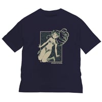 【COSPA】TVアニメ『うる星やつら』 ラム ビッグシルエットTシャツ ネイビー [うる星やつら] 7062-2227