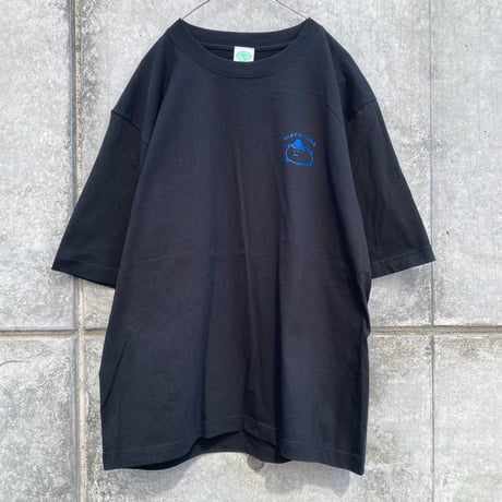 モルケーキ BIGシルエットTシャツ ブラック（Guinea Pig Cake Over Size T-Shirt Black）