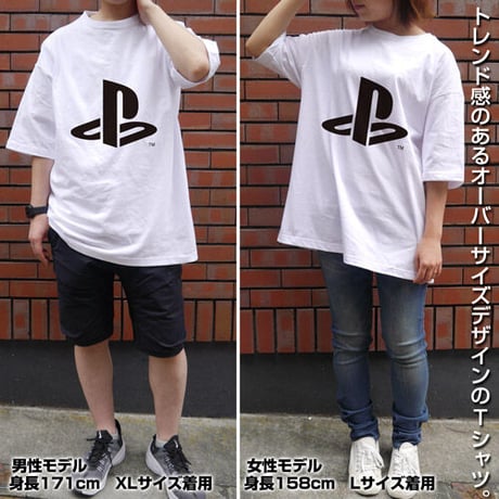 【COSPA】ビッグシルエットTシャツ “PlayStation” [プレイステーション]