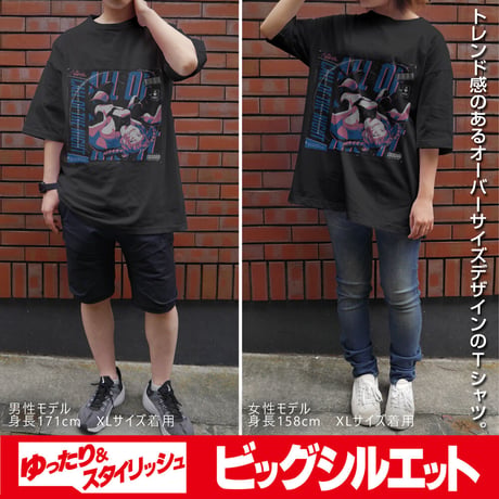 【COSPA】ナズナ レコードジャケット ビッグシルエットTシャツ [よふかしのうた] 1142-2851