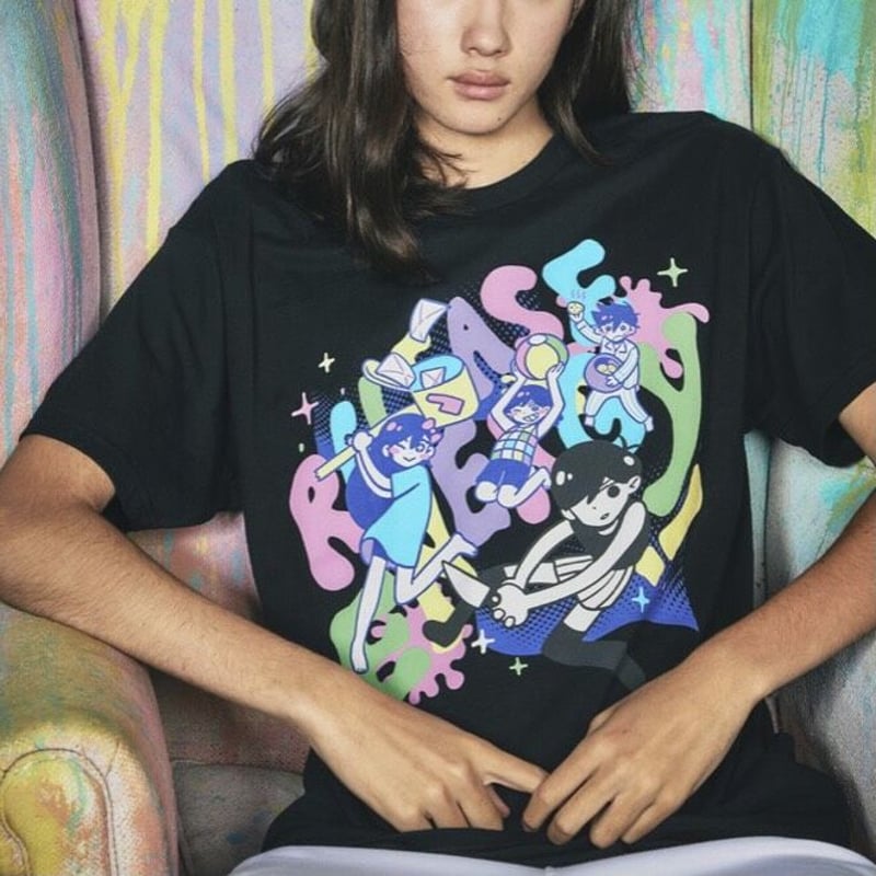 OMORI】RELEASE ENERGY! T-Shirt【OMOCAT】 | PARK公式通販