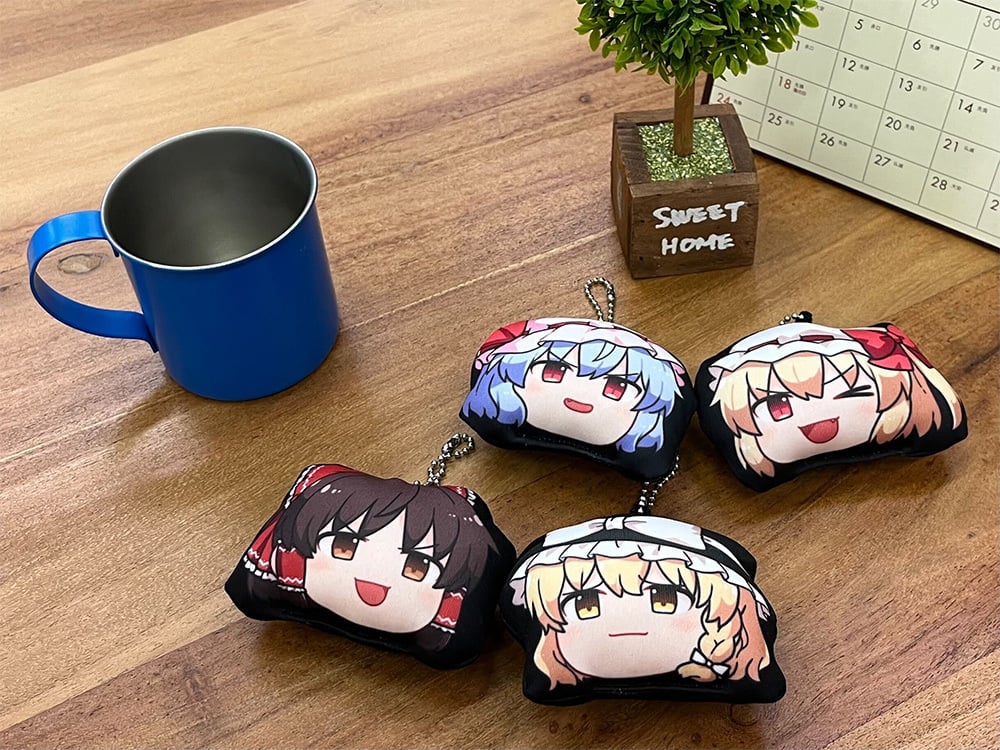 COSPA】東方Project みにクッションキーホルダー ゆっくり幻想郷 霧雨