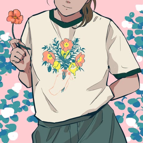 【宇宙サマー】MELTY BOUQUET T-SHIRT
