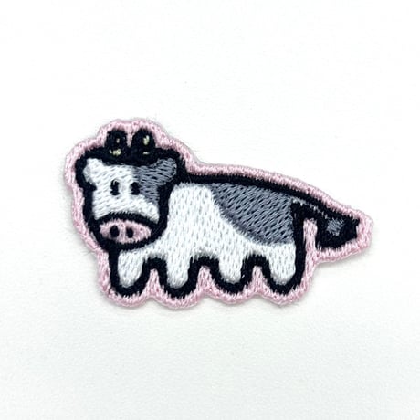PARKオリジナル　刺繍ワッペン　うし