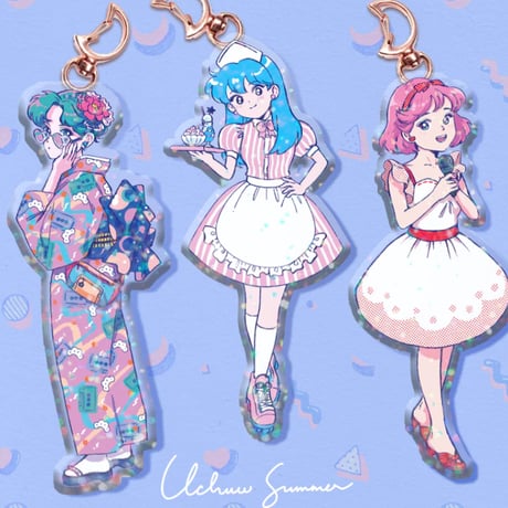 【宇宙サマー】GIRL CHARMS Waitress