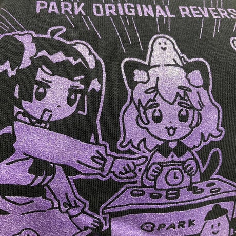 PARKリバーシ バトルスタート ロンT ブラック（PARK Reversi Battle Start Long Sleeve T-Shirt Black）