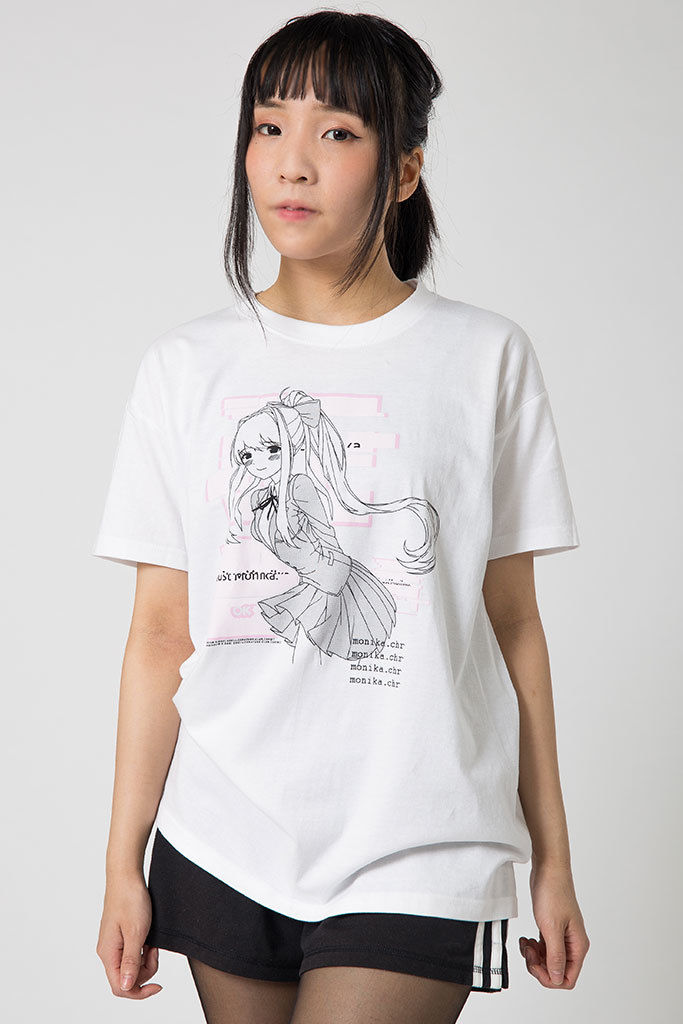 kaomoji x Doki Doki Literature Club】Monica T-