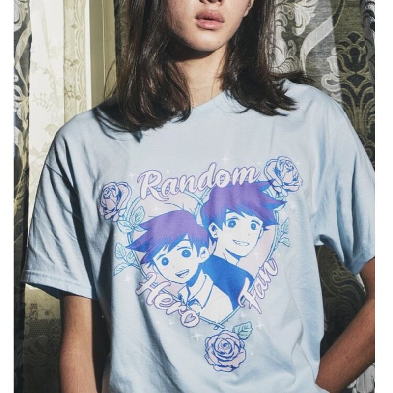 OMORI Tシャツ Otherworld Pocket Mサイズ 水色 OTHERWORLD Pocket T-Shirt – OMOCAT